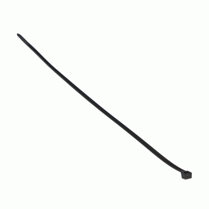 Metra CTB14 14.6 in. IB Cable Tie, Black - Bag of 100