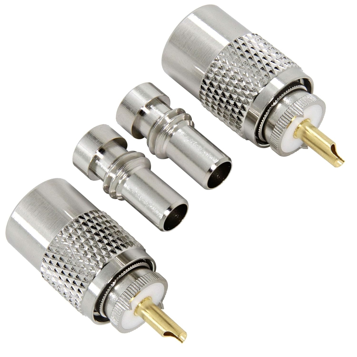 A-PL259 UHF Male-Female T-Adapter