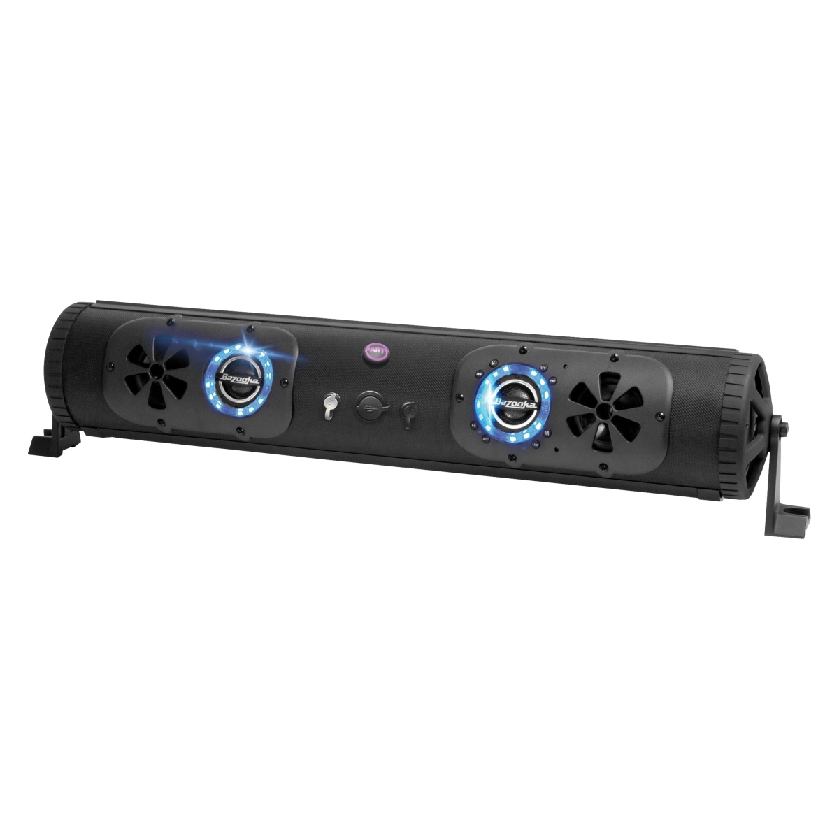 BPB24-DS-G3 24 in. Double-Sided 10-Speaker Bluetooth Sound Bar with RGB LED, Black