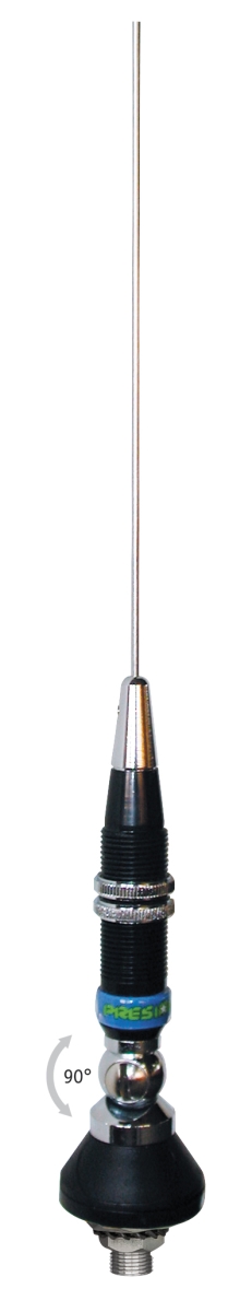 Picture of President IOWA RW 3.5 ft. Stainless Base Load Antenna