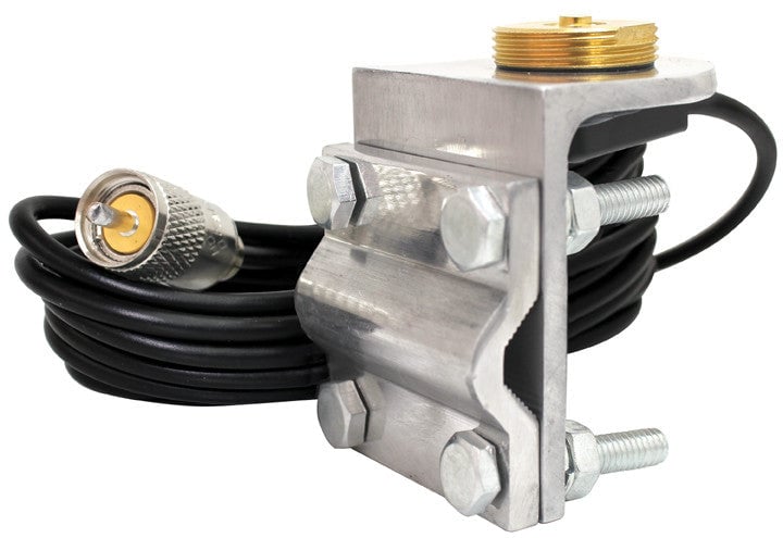 CTMM-PL 12 ft. NMO 3-Way Cable Mirror Mount with Coax & PL-259