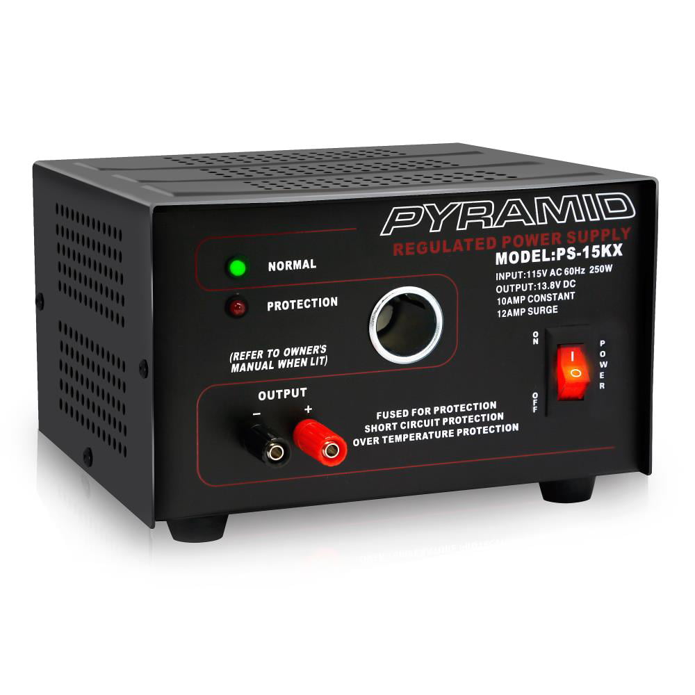 PS15K.5 10A & 13.8V Constant Power Supply with Cigarette Lighter