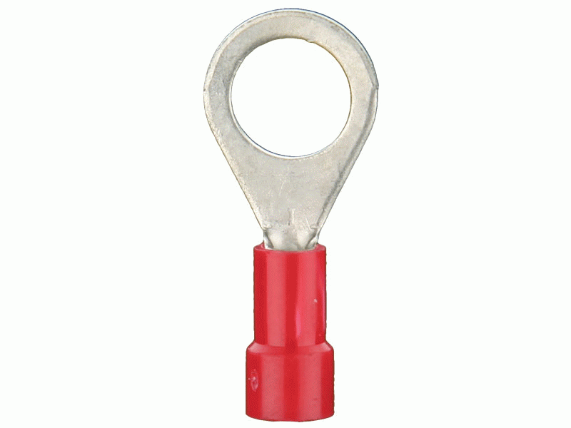 Picture of Metra RVRT8516 Red Vinyl 8 Gauge 0.31 in. Ring Terminal - Pack of 25