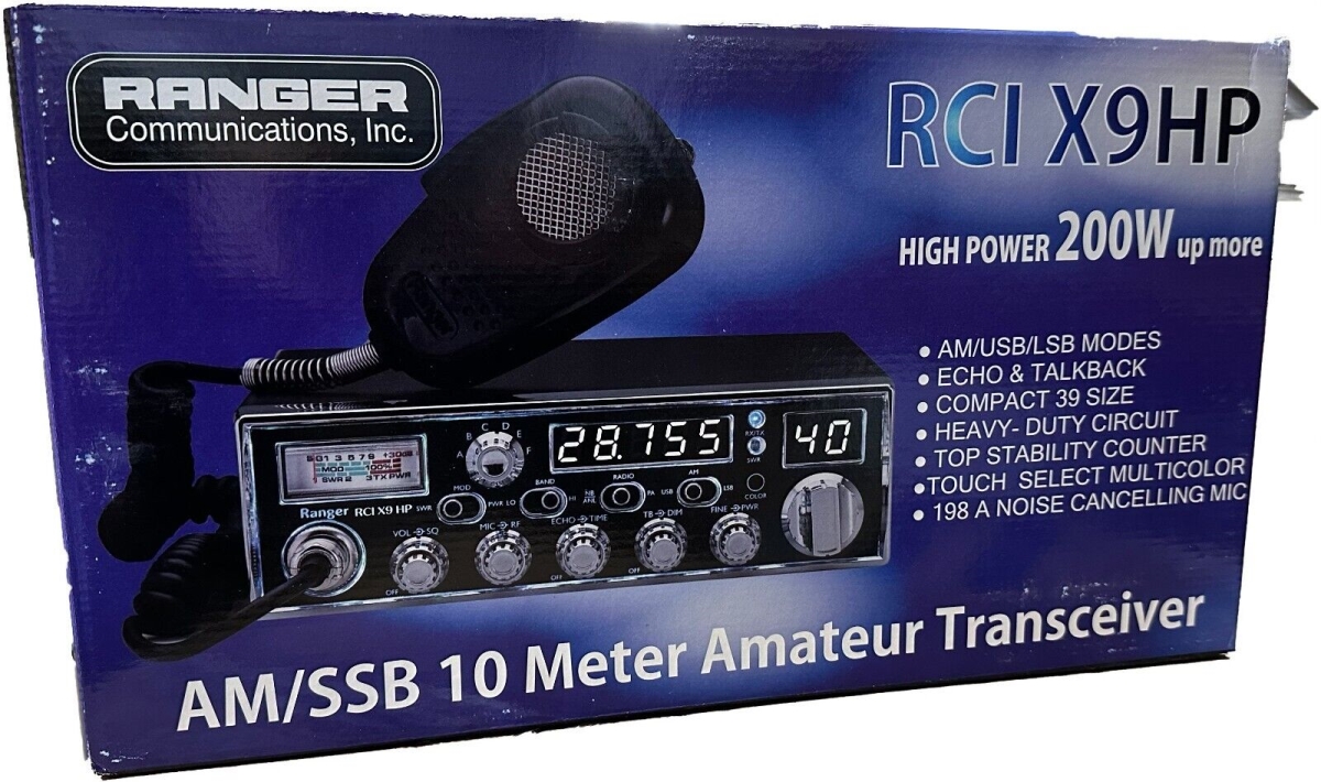 10 m 175W High Power Radio with AM USB & LSB Modes