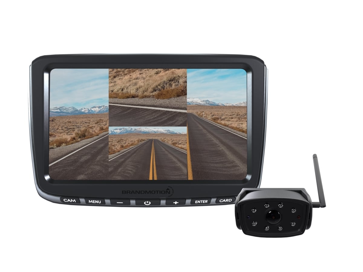 Wireless HD Observation System with 7 in. DVR Monitor