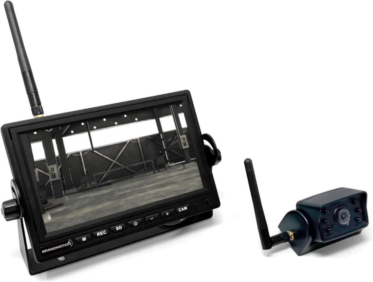 AHDS-7811V2 7 in. Wireless Observation Camera, Black