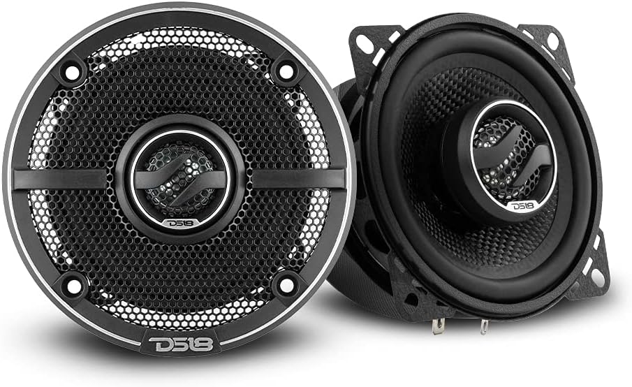 ZXI-44 4 in. Pro ZXI 2-Way Coaxial Speaker with 150W 4 Ohm Kevlar Cone -  DS18