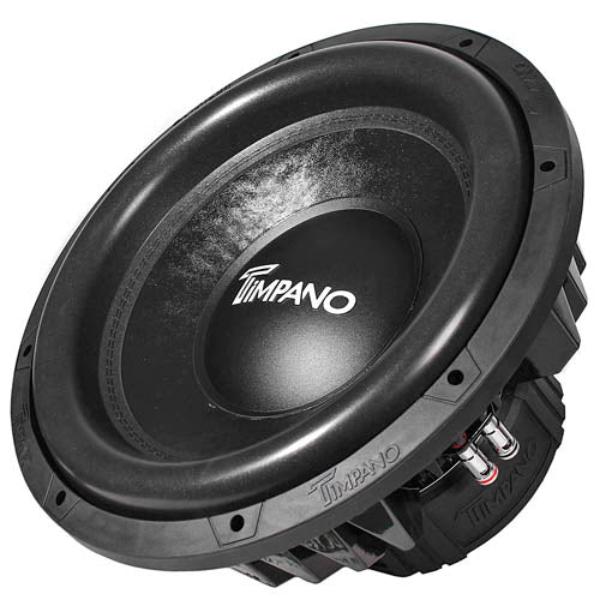 Picture of Timpano TPT-T2500-12D4 12 in. 2500W Dual 4 Ohm Subwoofer&#44; Black