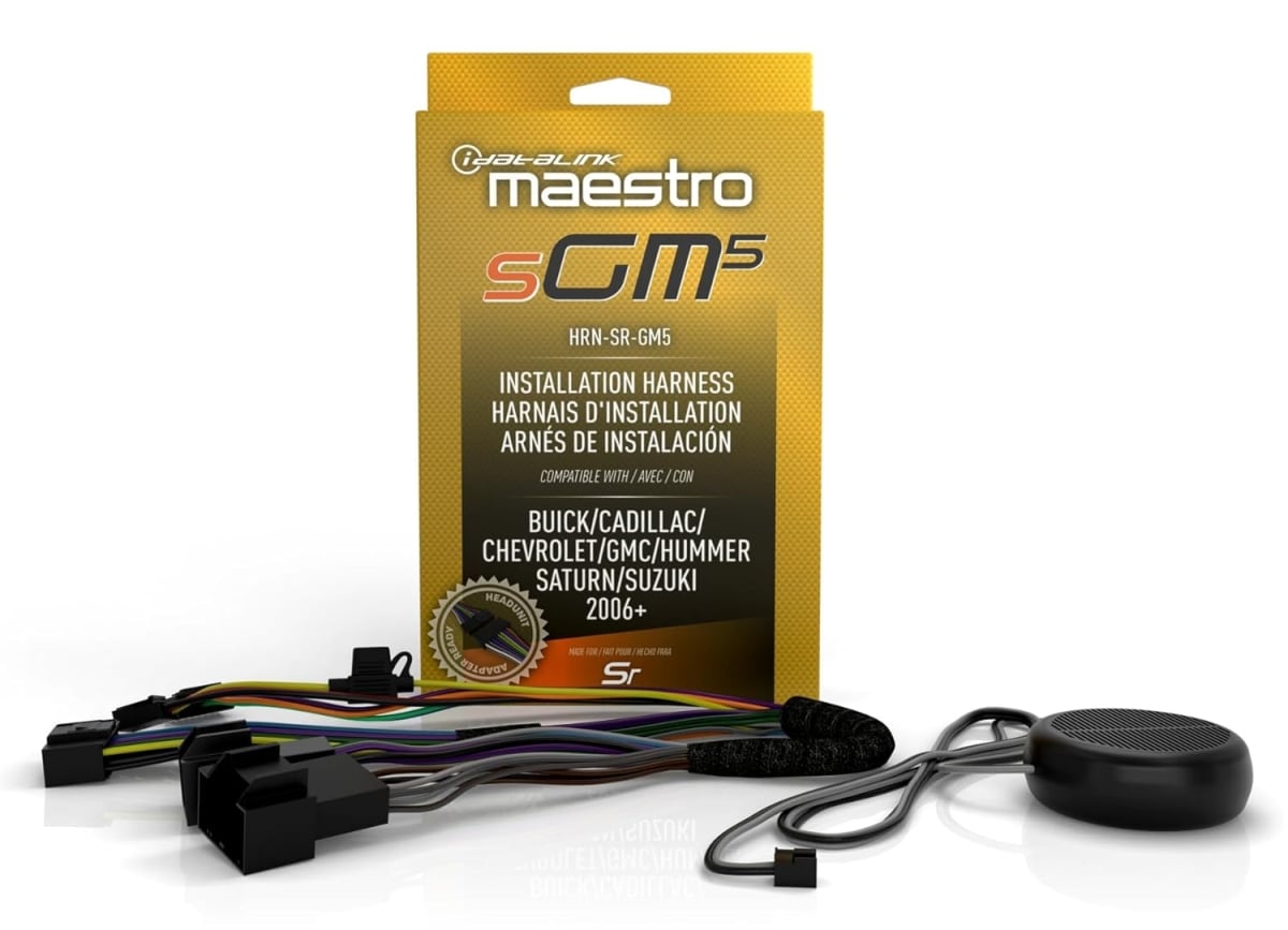 HRN-SR-GM5 MSR Compatible Radio Replacement Harness for 2007 & 2016 GM Vehicles