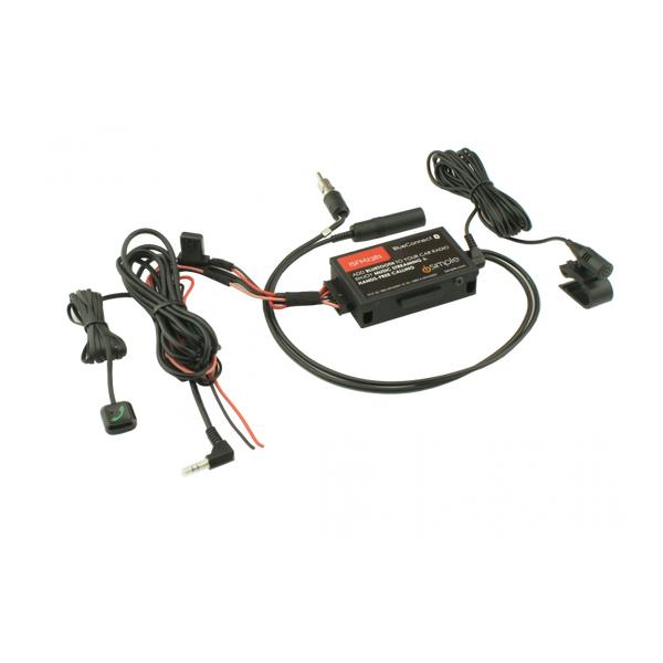 ISFM2381 Blue Connect Hands-Free Car Kit with Audio Streaming 3.5 mm Output