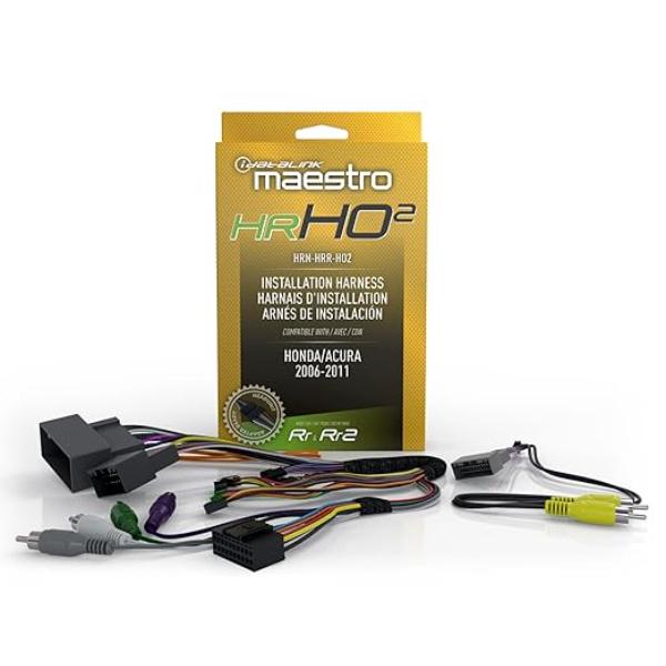iDatalink Maestro HO2 T-Harness For Select 2006-2011 Honda & Acura Vehicles with HU Connectors