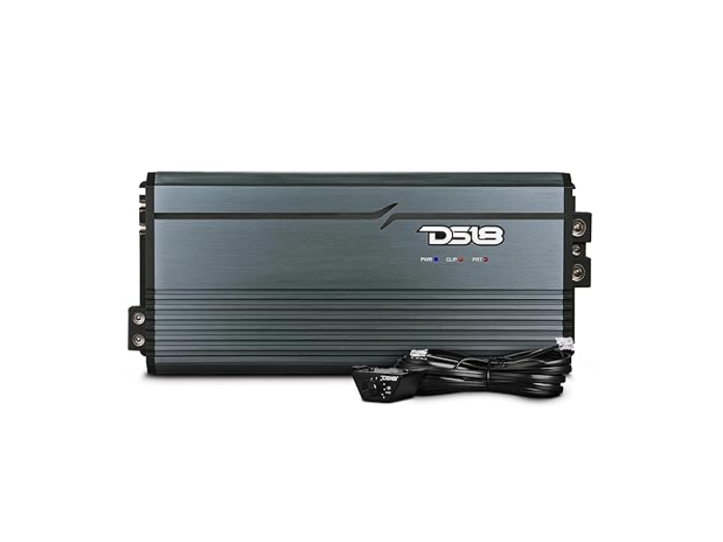 Picture of DS18 FRP-5K-TI 5000W RMS 1-Ohm Full-Range Class D Titanium Mono Channel Amplifier