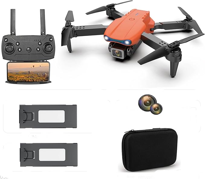 Picture of Drone E99 Pro Drones with Dual Camera for Adults 4K HD Camera Live Video 40 Mins Flight Time 3D Flips Gesture Photo