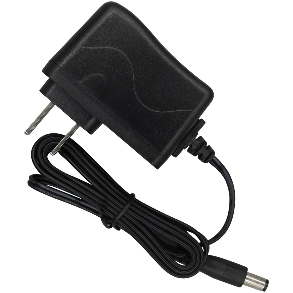 Universal AC & DC Adapter - Black - Compact Design - 12V Output