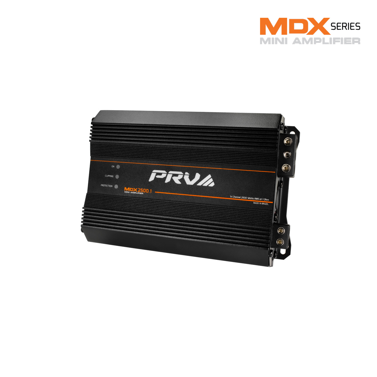MDX2500.1 1OHM 1 Channel Mini Amplifier - 2500W RMS at 1 Ohm