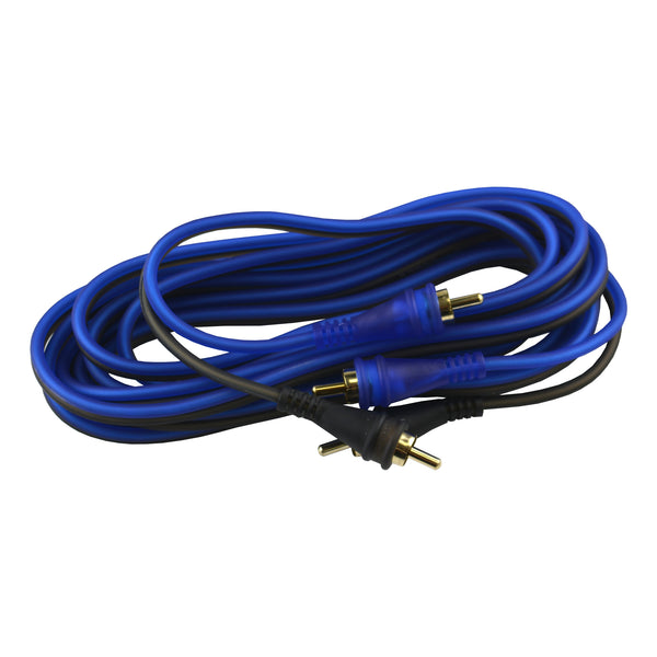 BMS-BLS-20 20 ft. BMS Frosted RCA Cables - Pack of 10