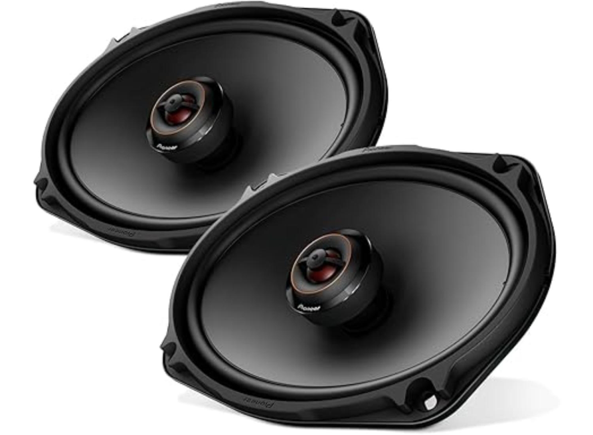 TSD69F 6 x 9 in 330W Pioneer 2Way Coaxial Speakers44 Black