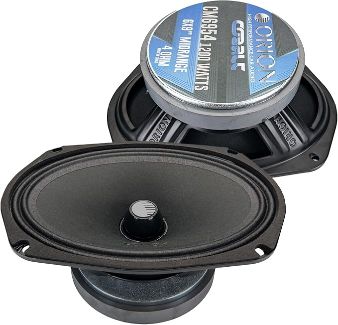CM6954 6 x 9 in Midrange Speakers 300W RMS  1200W Max  4 Ohm