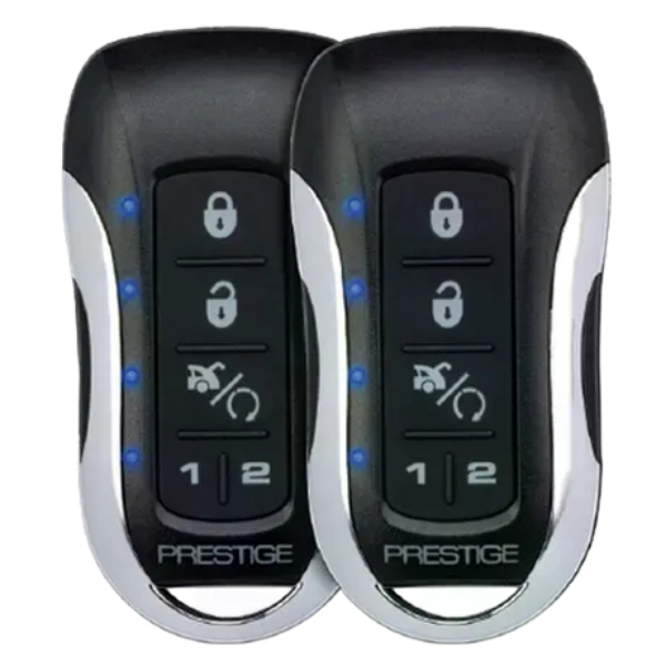DRF5B 1 Way 5 Button with Remote Controls Start & Security Transmitter Kit, Black