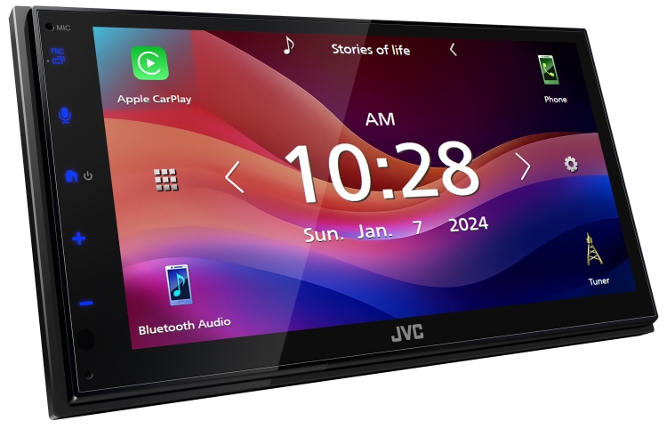 KW-M590BT 6.8 in. SVGA Digital Multimedia Receiver