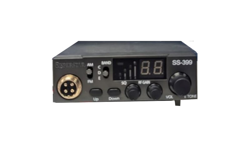 SS-399 10M AM & FM Radio - 20W Output with Echo Control