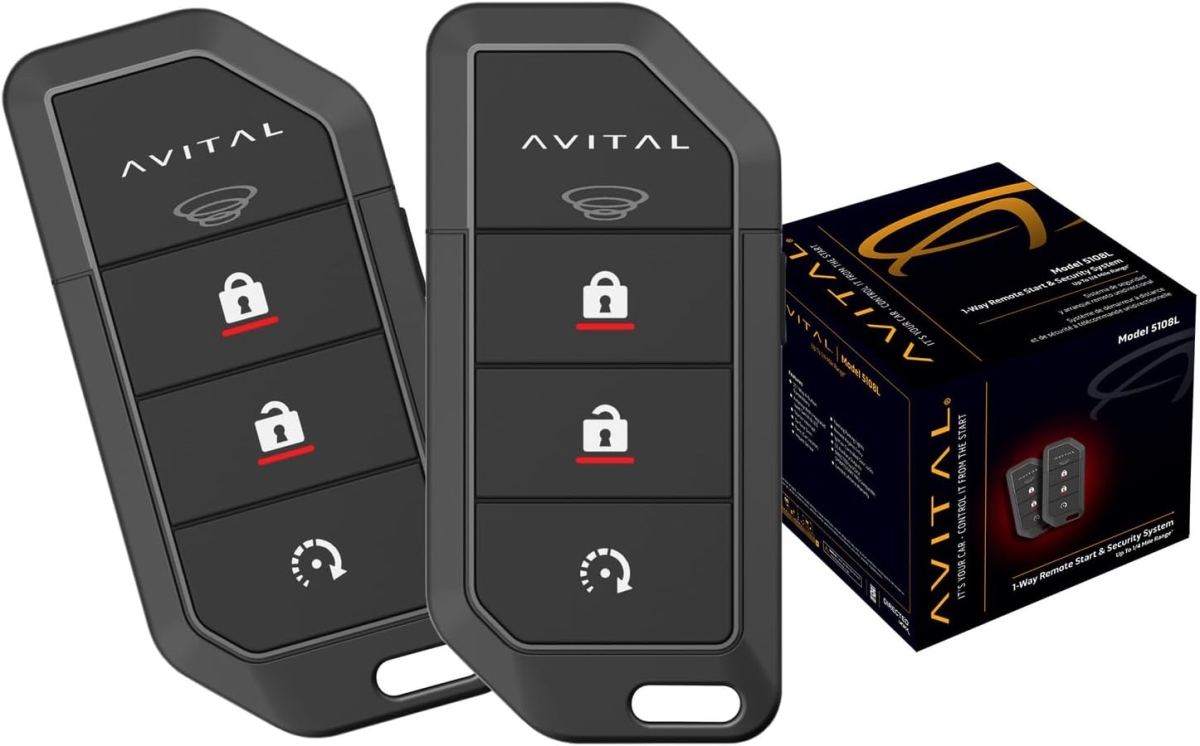 5108L 1-Way Remote Start & Security System with Up to 0.25 Mile Range