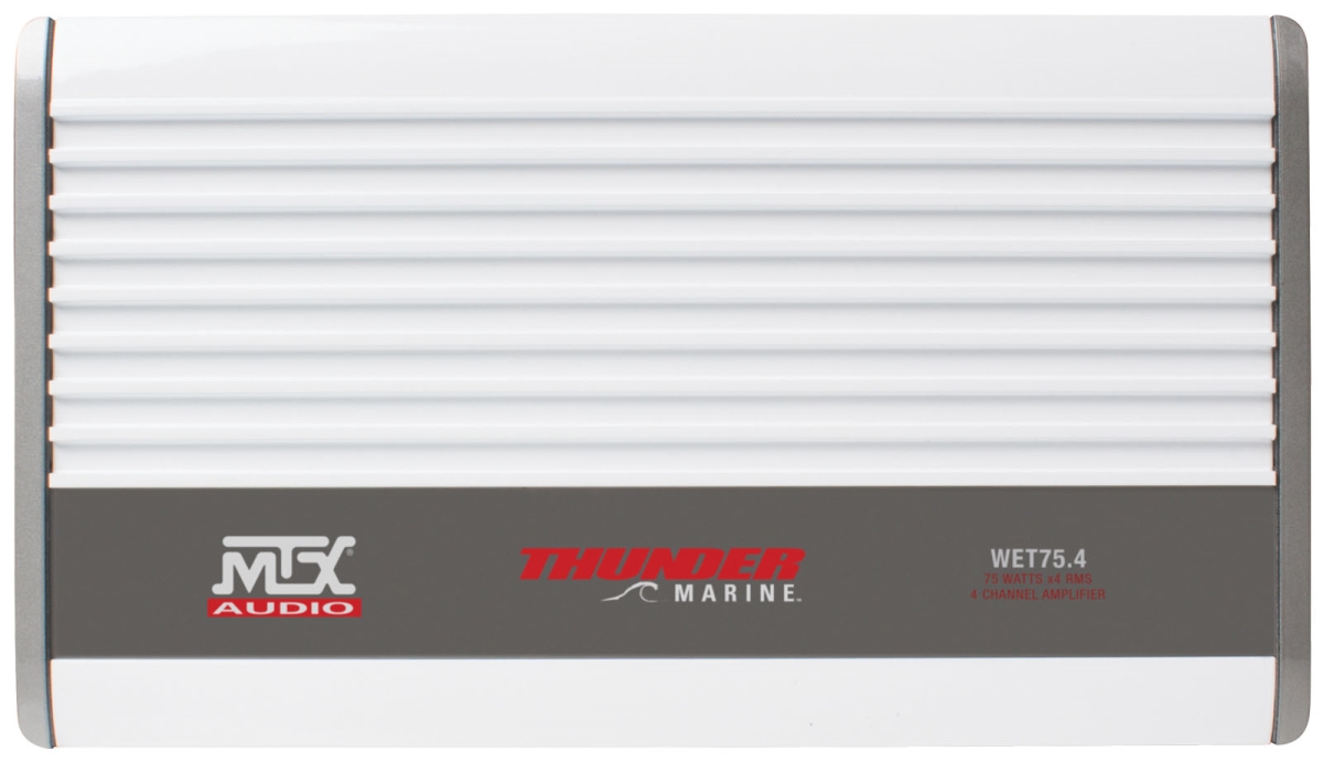 WET75.4 Marine Amplifier 4 CH RMS 2 Ohm - 400W