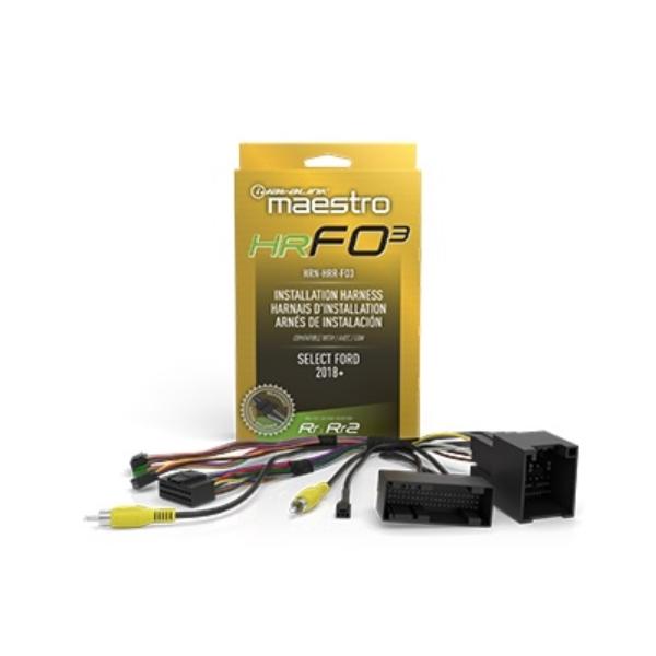 HRN-HRR-FO3 Maestro Radio Replacement T-harness for Select Ford Vehicles 2017 & Up