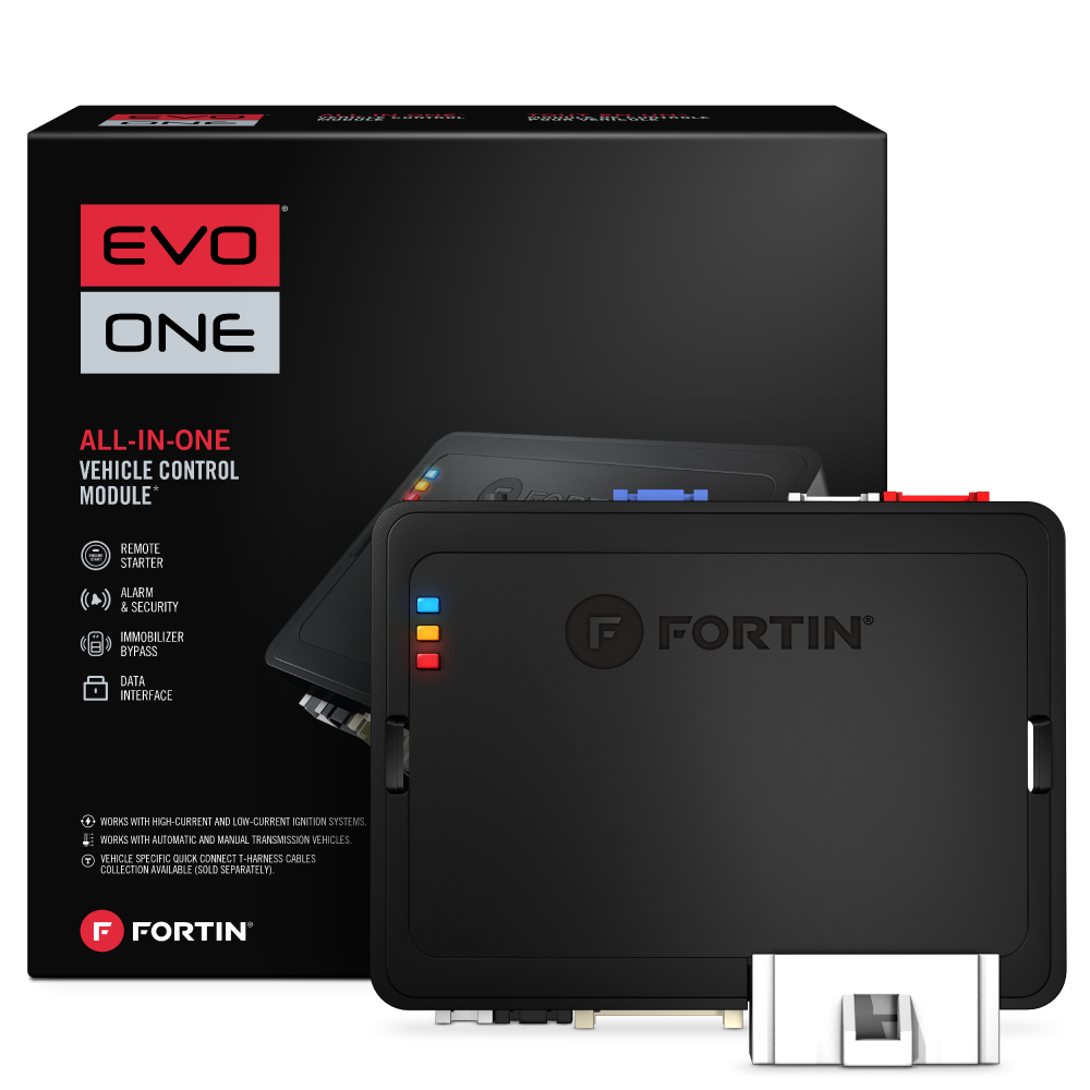 F-EVO-ONE-912 6000 ft.  Two 2-Way Remote Starter for High-Current Or Low-Current Ignition Vehicles with Antenna & Cable
