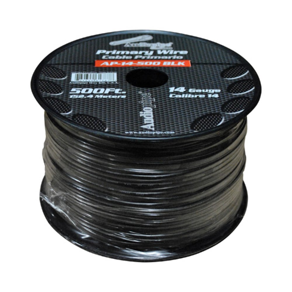 APV-14-500 BLK 500 ft. 14 Guage Primary Remote Cable - Black