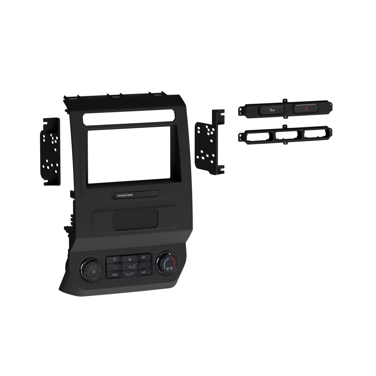 Metra 95-5869CH  Dash Kit with Single Zone Climate Controls for 2017-2022 Ford F-250 Super Duty