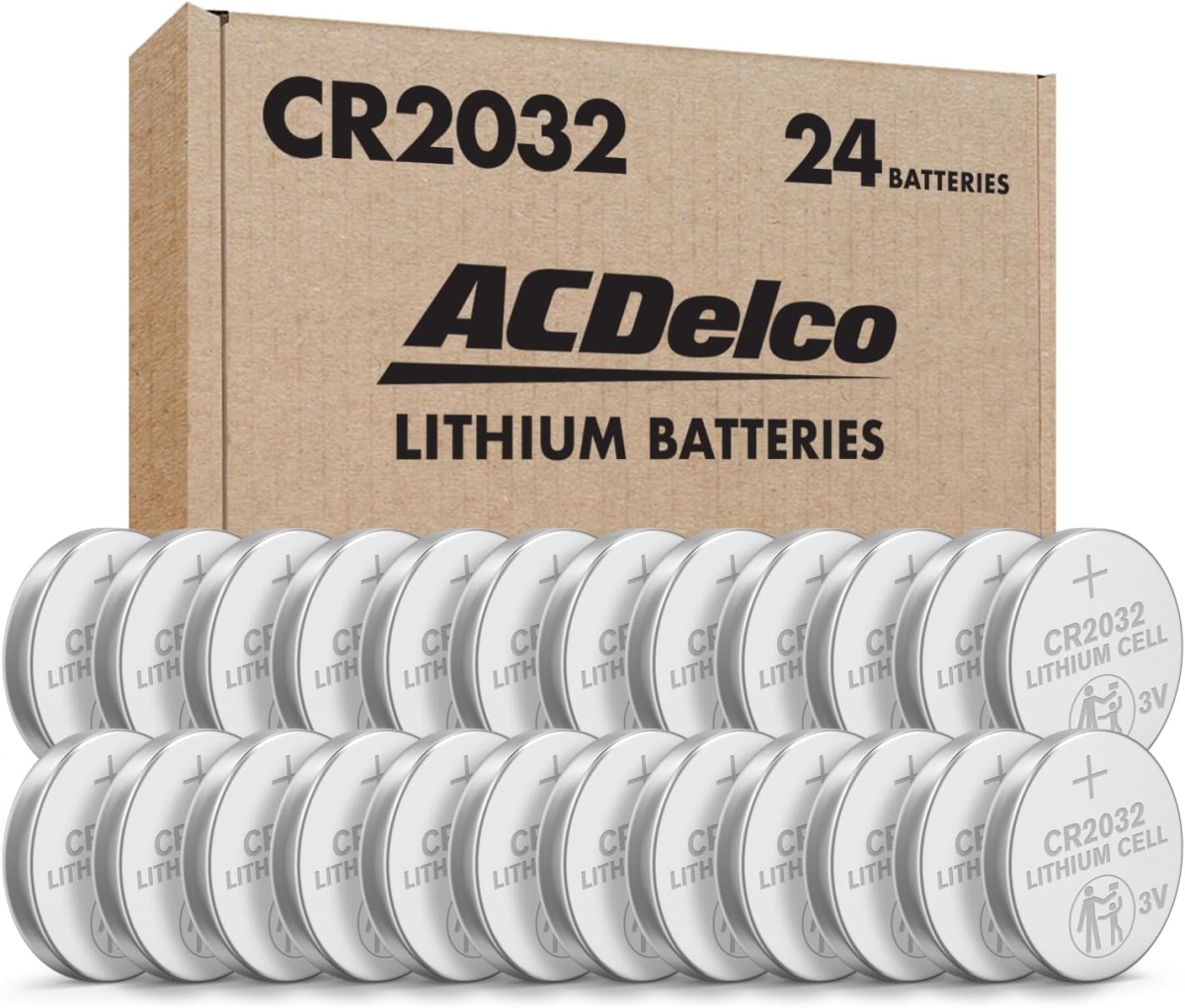 BAT-CR-2032  Lithium 3V Coin Cell Button Battery - Bag of 5
