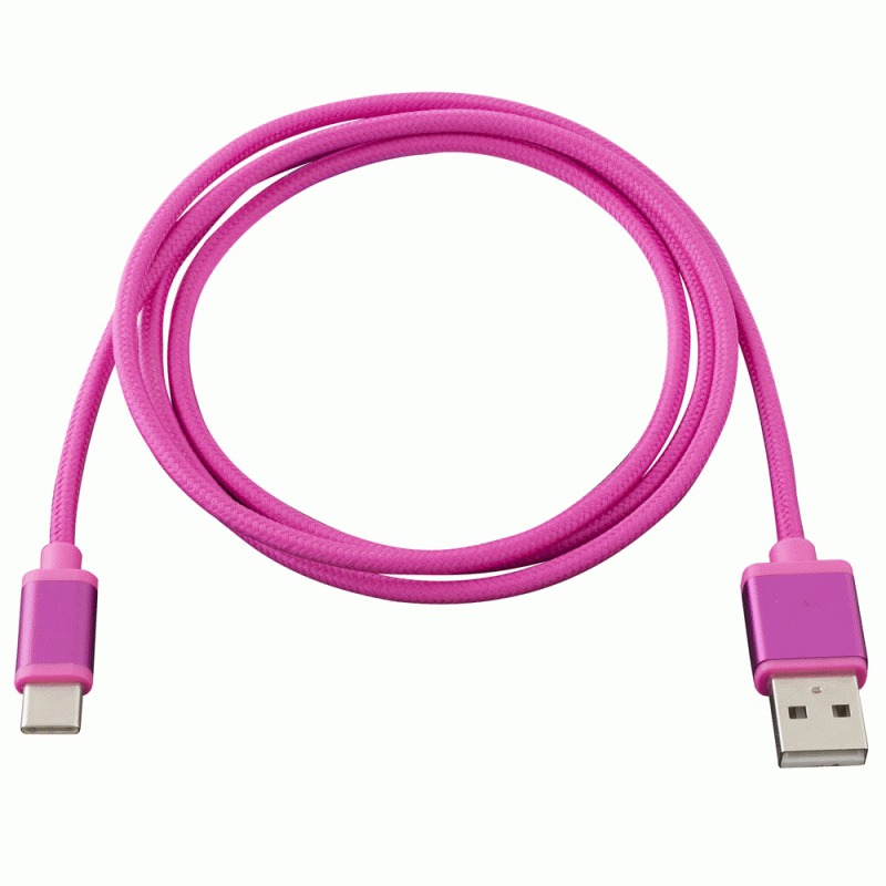 AXUSBC-PK USB-C Replacement Cable - 3 ft. - Pink