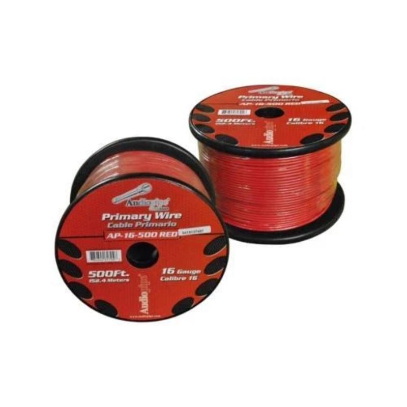 APV-16-500 RED 16 Gauge Remote Cable, Red - 500 ft.