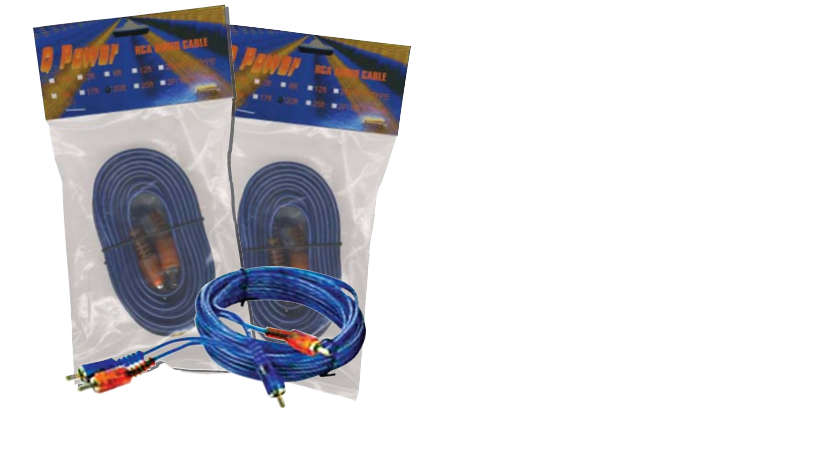 Picture of Q Power RCA12FT SFLEX 10PK 12 ft. S-Flex RCA Cable