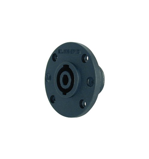 Picture of NA X-1092 4 Pole Pin Locking Speakon Round Chassis Mount Speaker