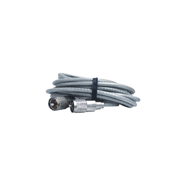 Picture of Aries Technology 21209 9 ft. Plug-Plug Mini 8 Clear Pro Super Series Coaxial Cable