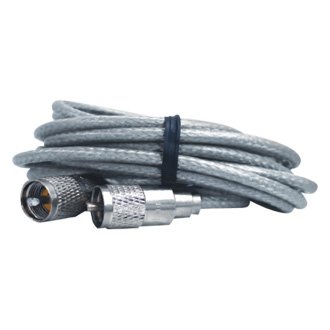 Picture of Aries Technology 21218 18 ft. Plug-Plug Mini 8 Clear Pro Super Series Coaxial Cable