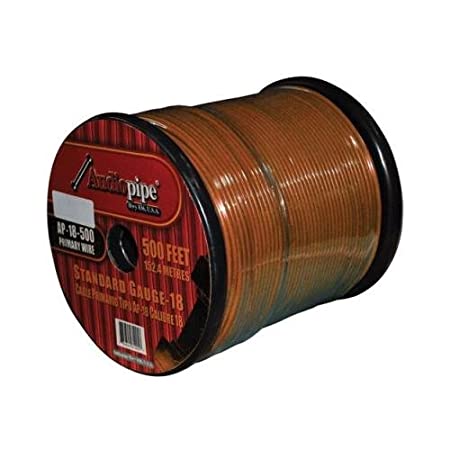 Picture of Audiopipe AP-18500 ORANGE 18 Gauge Primary Wire&#44; Orange