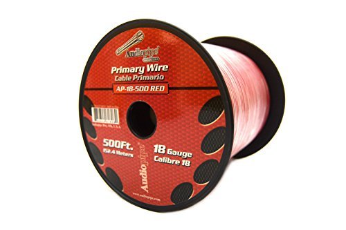Picture of Audiopipe AP-18500RED 18 Gauge Primary Wire, Red