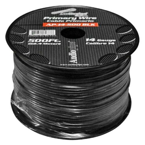 Picture of Audiopipe CABLE-14-500BLACK 14 in. Speaker Wire&#44; Red & Black - 500 ft.