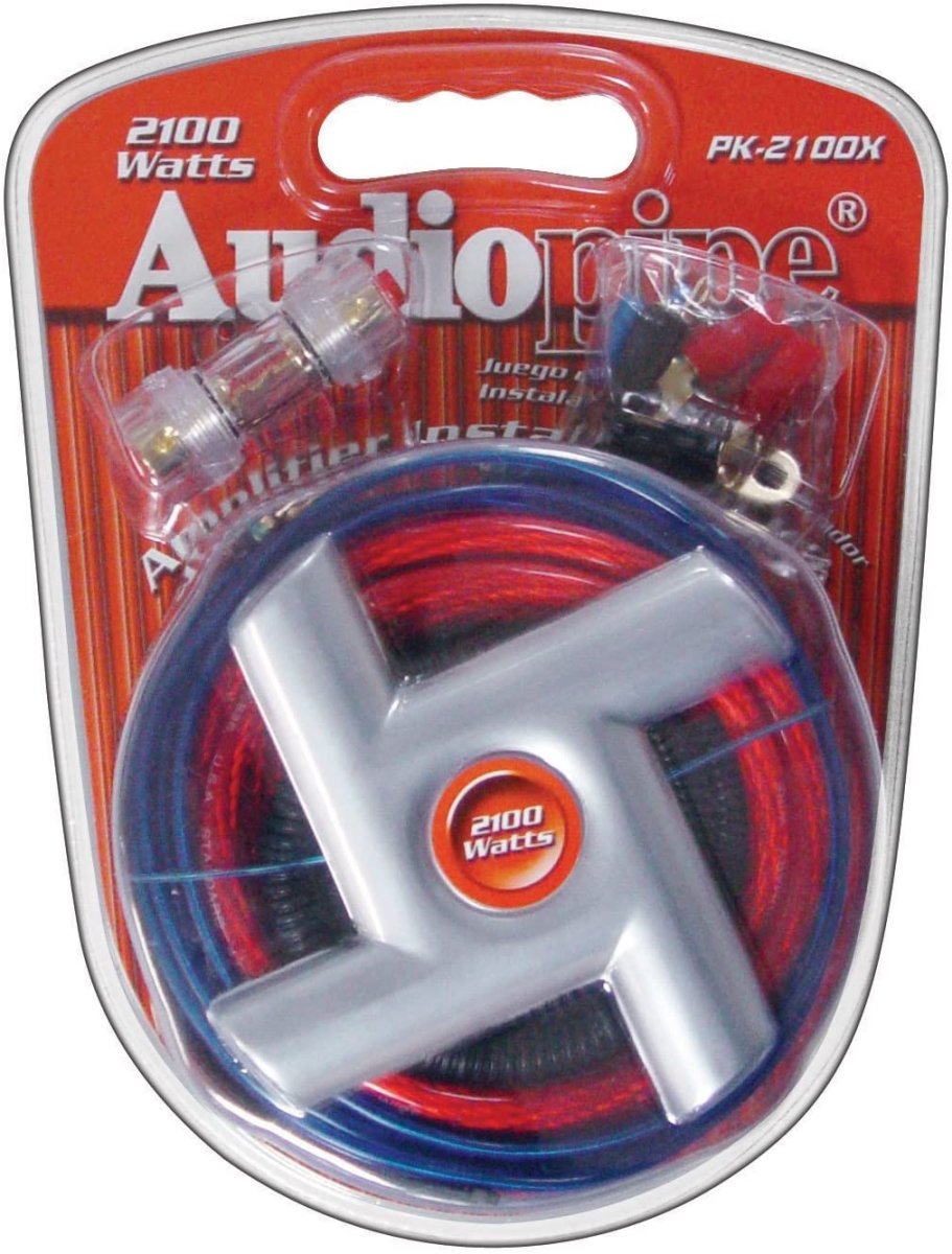 Picture of Audiopipe PK-2100SX 4 Gauge Ampkit for Car Audio Systems