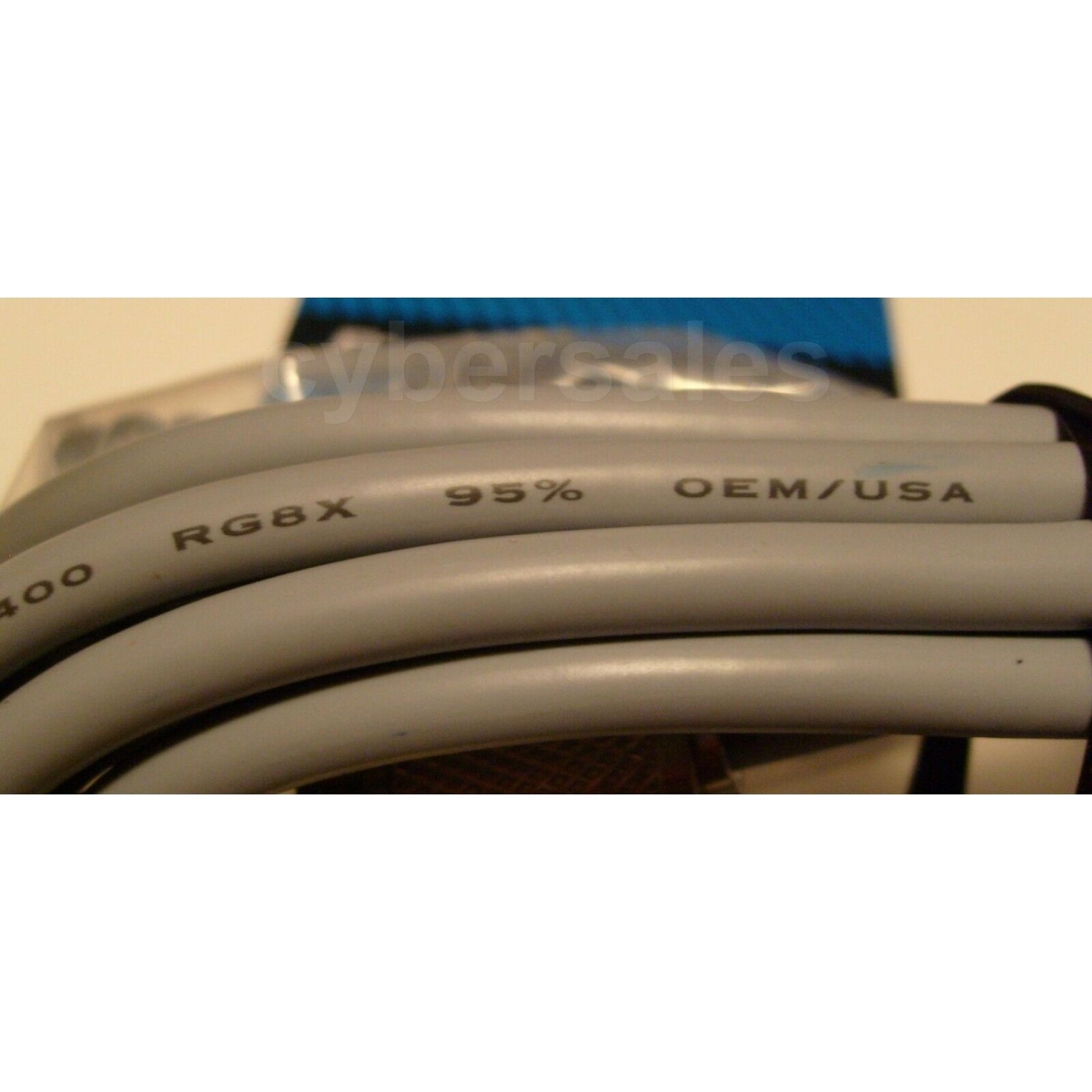 Picture of Bandit Workman 8X-6-PL-PL-A Rg8X Plug to Plug 6 ft. Coaxial Cable for CB Radios