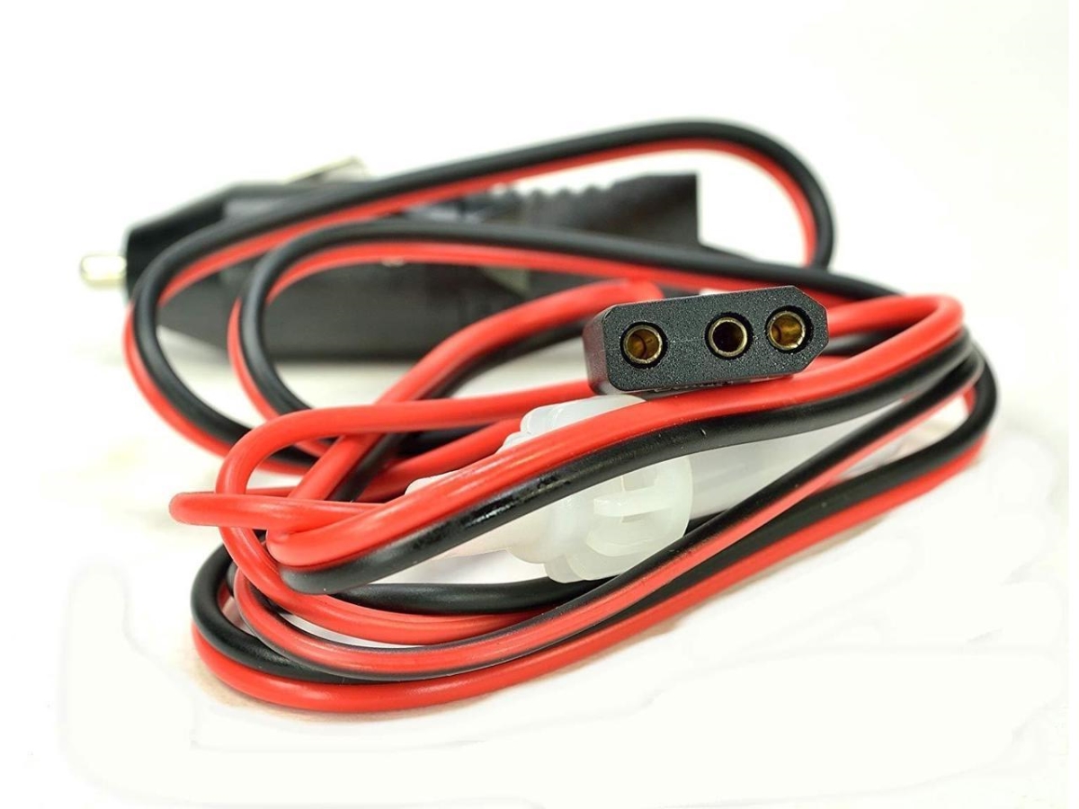 Heavy Duty 3-Pin Socket - Black - 16 Gauge - Durable Power Connector
