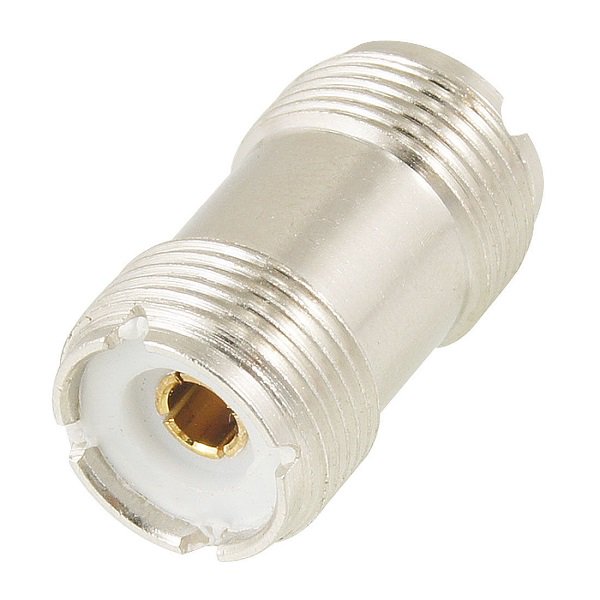CB Radio Double Female UHF & SO-239 Connector