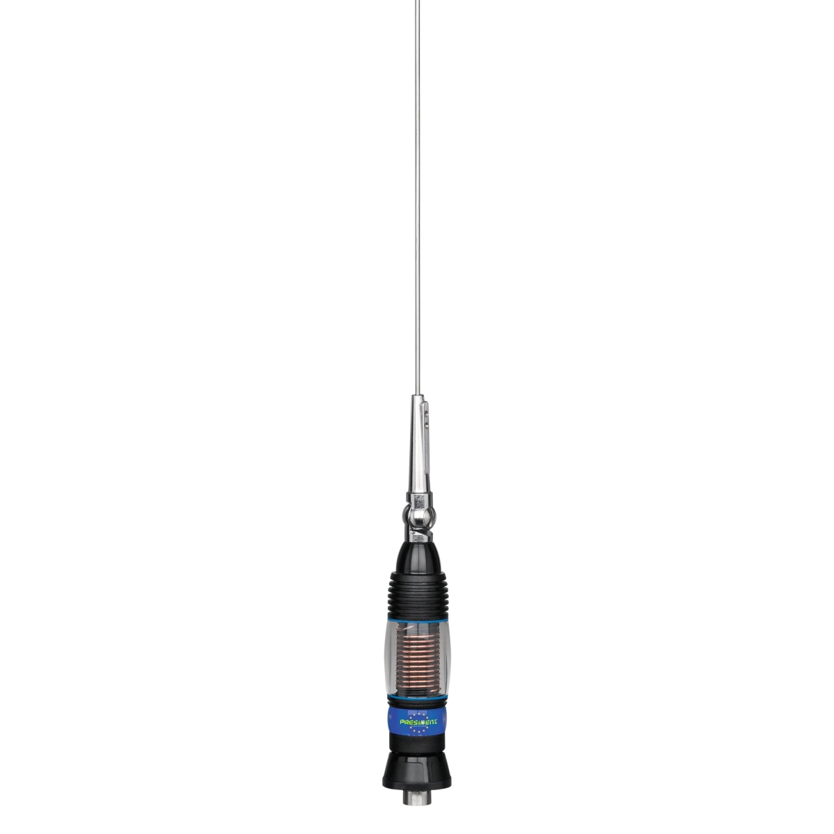 Picture of President ALABAMA RW 61.42 in. Stainless Steel Base Load CB Antenna