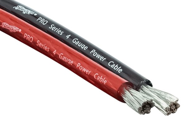 Picture of Stinger SPW14TR 100 ft. Pro 4 Gauge Matte Red Hyper Flex Power Wire