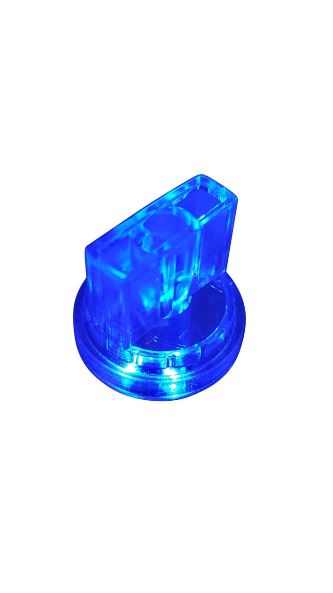 Dual LED Lighted Knob Kit, Blue