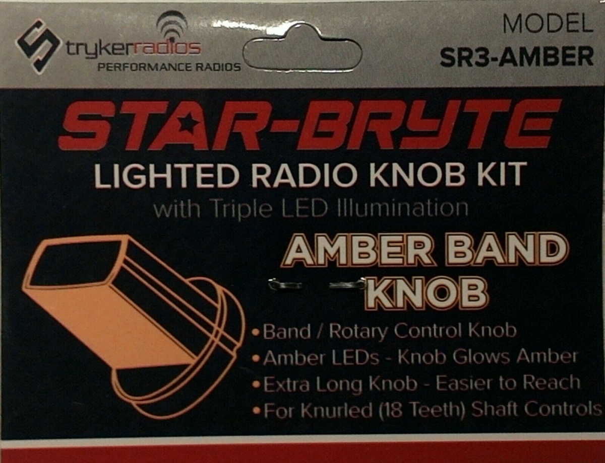 Lighted Band Knob Kit, Amber