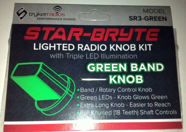 Lighted Band Knob Kit, Green
